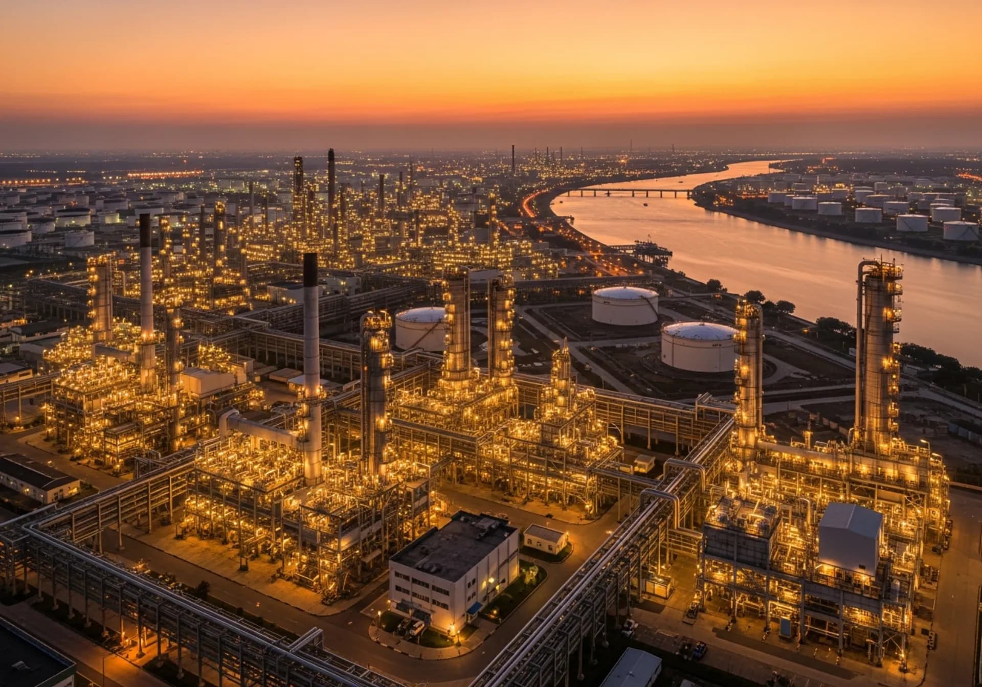 Industrial operations in New Orleans, LA